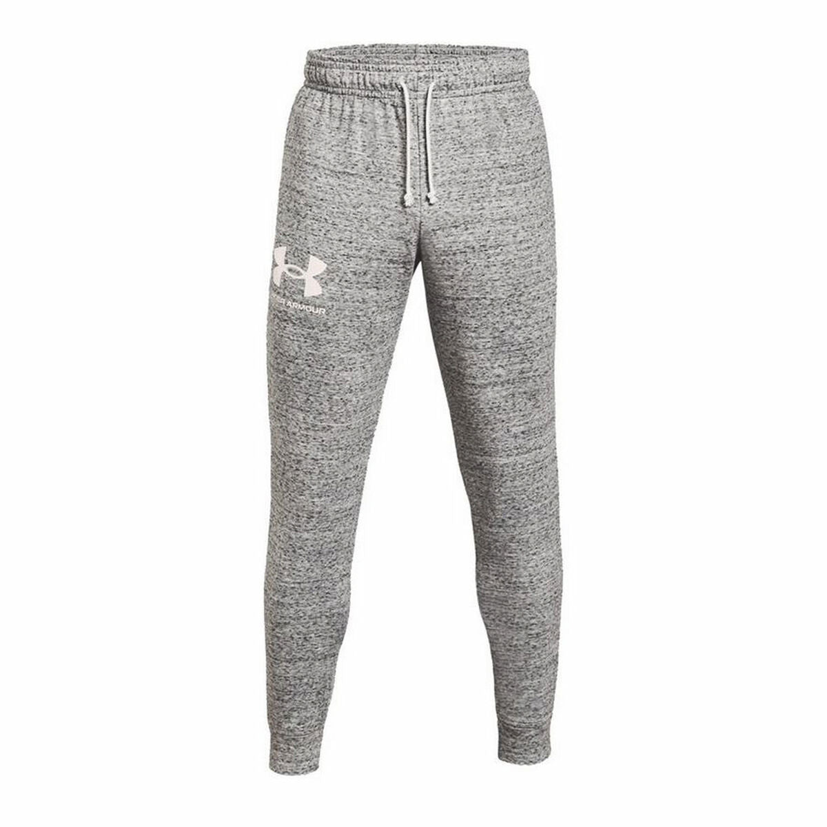 Broeken voor Volwassenen Under Armour Rival Terry Donker grijs Mannen