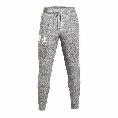 Broeken voor Volwassenen Under Armour Rival Terry Donker grijs Mannen