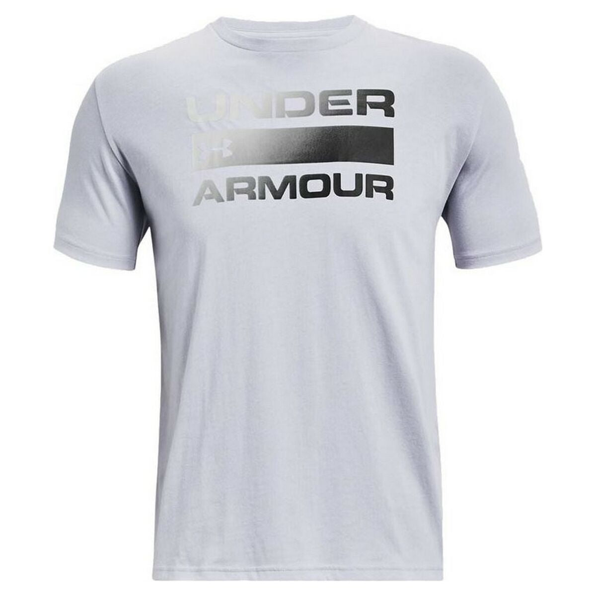 Heren-T-Shirt met Korte Mouwen Under Armour Team Issue Grijs Lichtgrijs Mannen