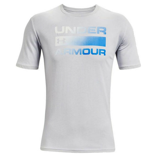 Heren-T-Shirt met Korte Mouwen Under Armour Team Issue Lichtgrijs