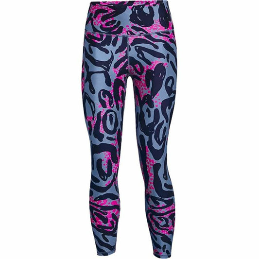 Sportleggings voor Dames Under Armour HeatGear Blauw