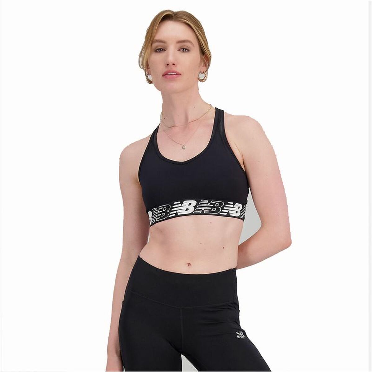 Sportbeha New Balance Pace Zwart