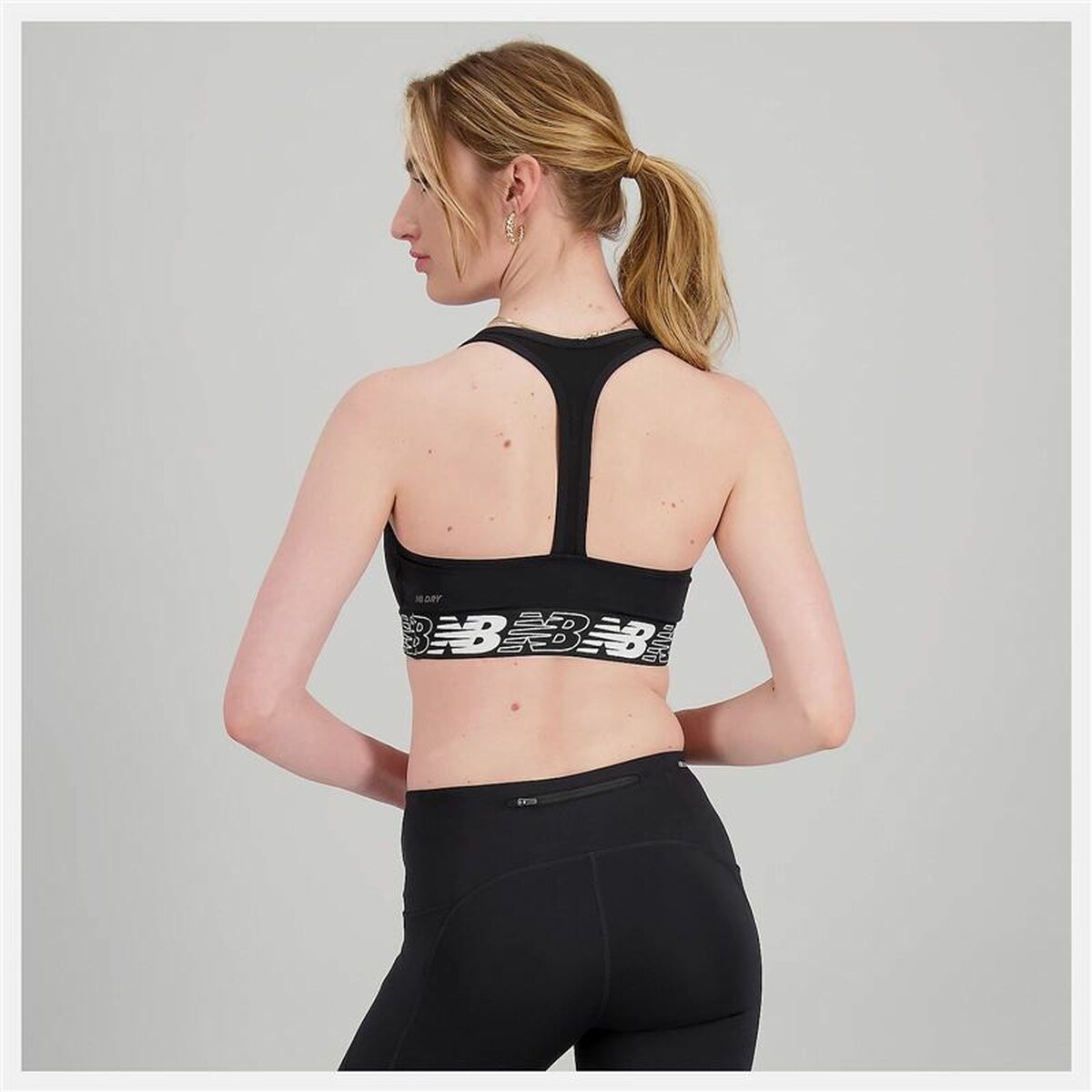 Sportbeha New Balance Pace Zwart