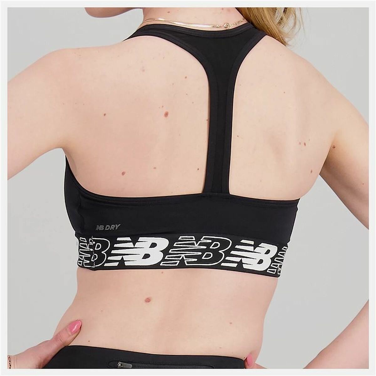 Sportbeha New Balance Pace Zwart