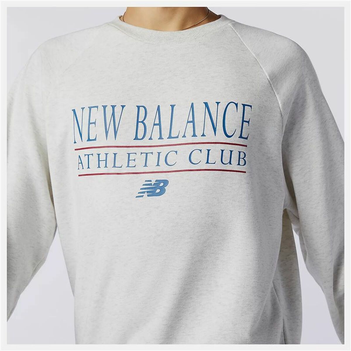 Herensweater zonder Capuchon New Balance 520  Grijs