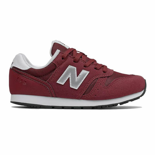 Casual Kindersneakers New Balance 373 Donkerrood