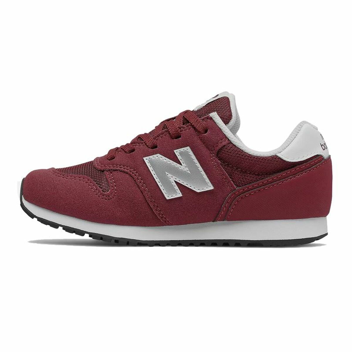 Casual Kindersneakers New Balance 373 Donkerrood