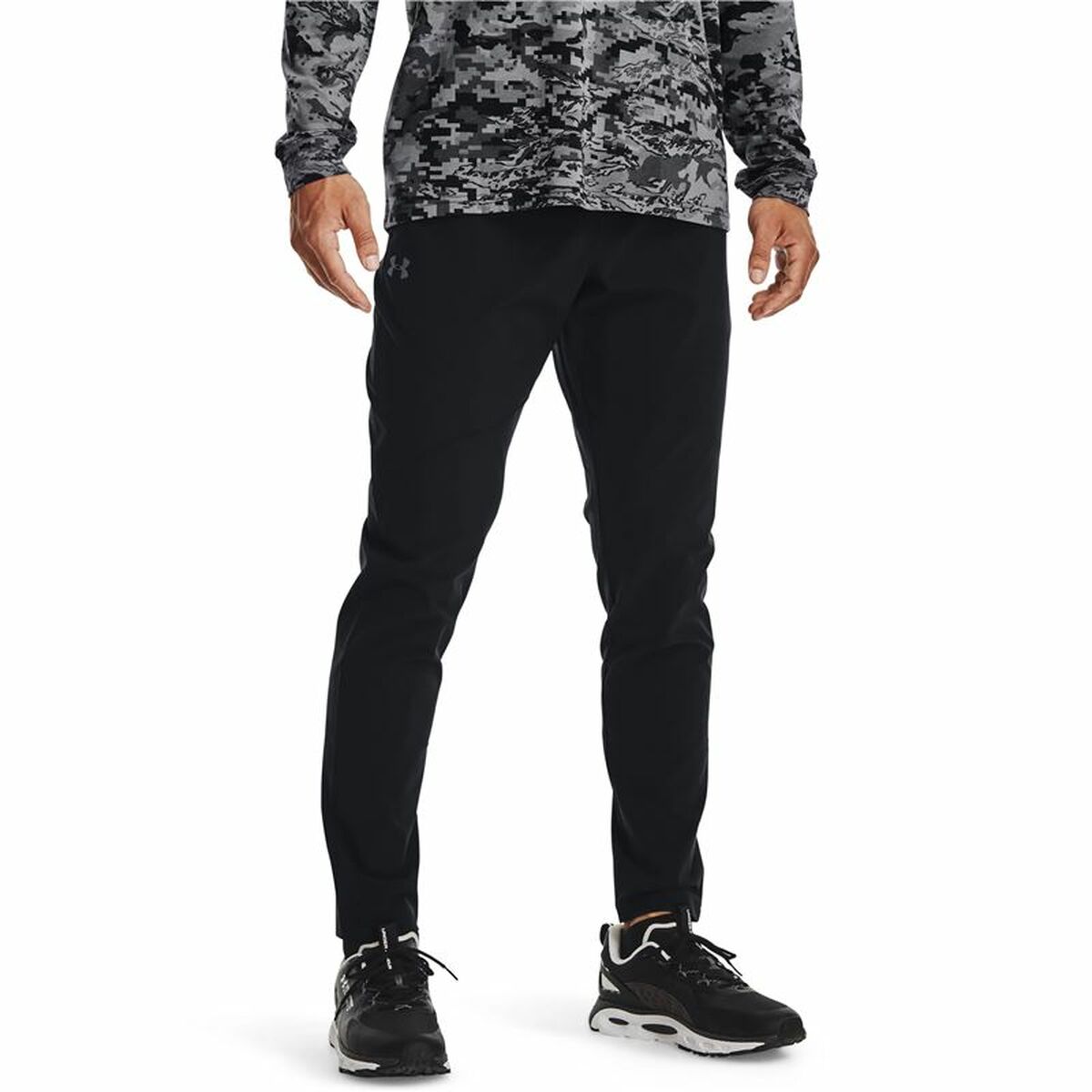 Lange sportbroek Under Armour Zwart Mannen