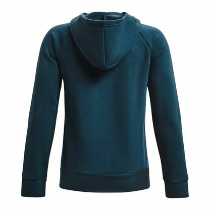 Kinderhoodie Under Armour Rival Fleece Hoodie Cyaan