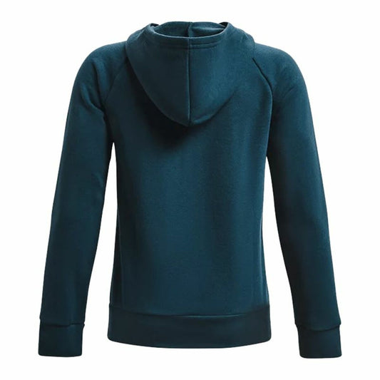 Kinderhoodie Under Armour Rival Fleece Hoodie Cyaan