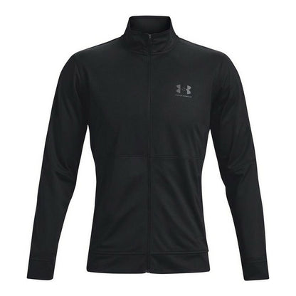 Heren Sportjas Under Armour Pique Track Zwart