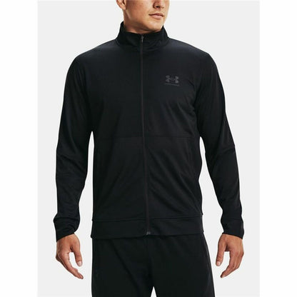 Heren Sportjas Under Armour Pique Track Zwart