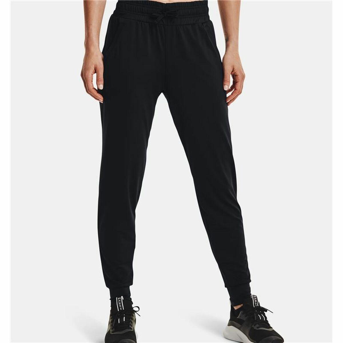 Lange sportbroek Under Armour Vrouw Zwart