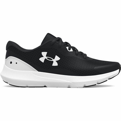 Sportschoenen voor Kinderen Under Armour BGS Surge 3 Zwart