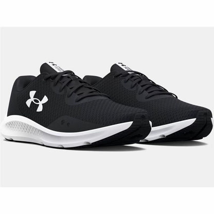 Sportschoenen voor Dames Under Armour Charged Pursuit 3 Zwart