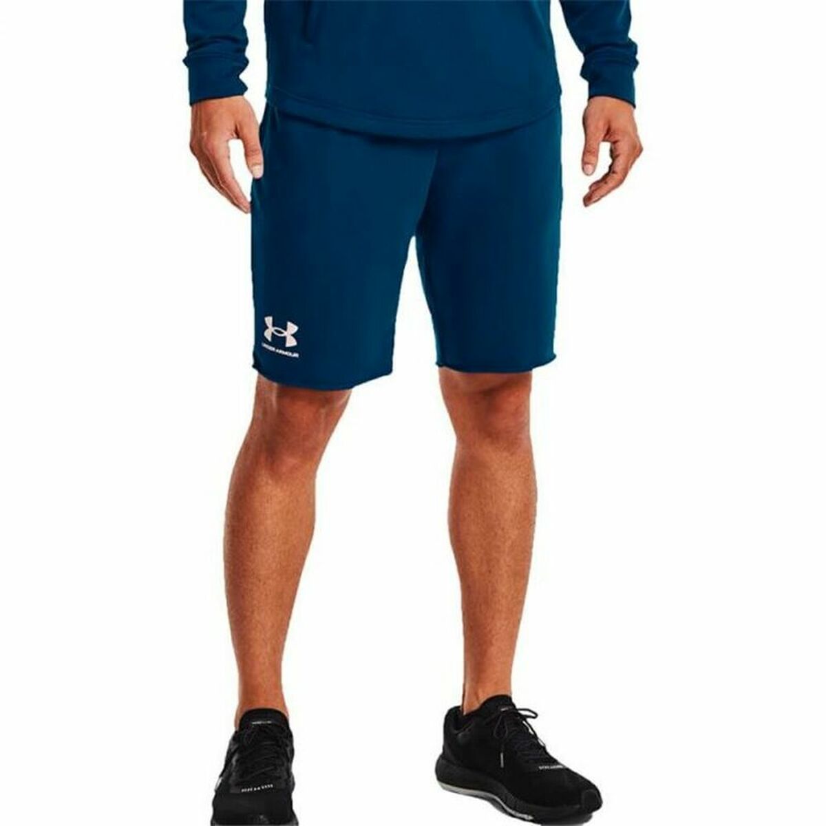 Sportbroek Under Armour Rival Terry Blauw