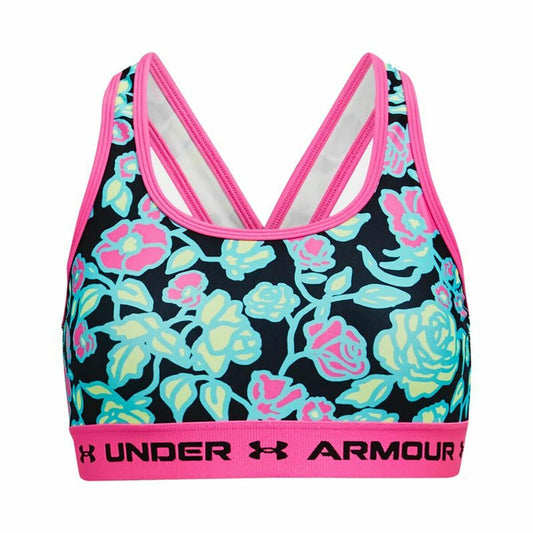 Sportbeha Under Armour  Crossback Mid Zwart