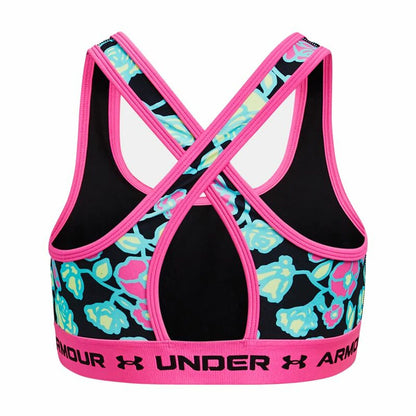 Sportbeha Under Armour  Crossback Mid Zwart