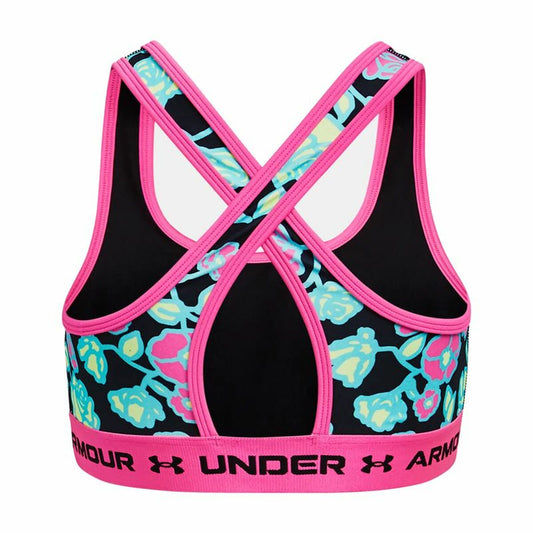 Sportbeha Under Armour  Crossback Mid Zwart