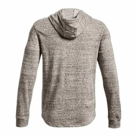Herenhoodie Under Armour Rival Terry Logo Lichtgrijs