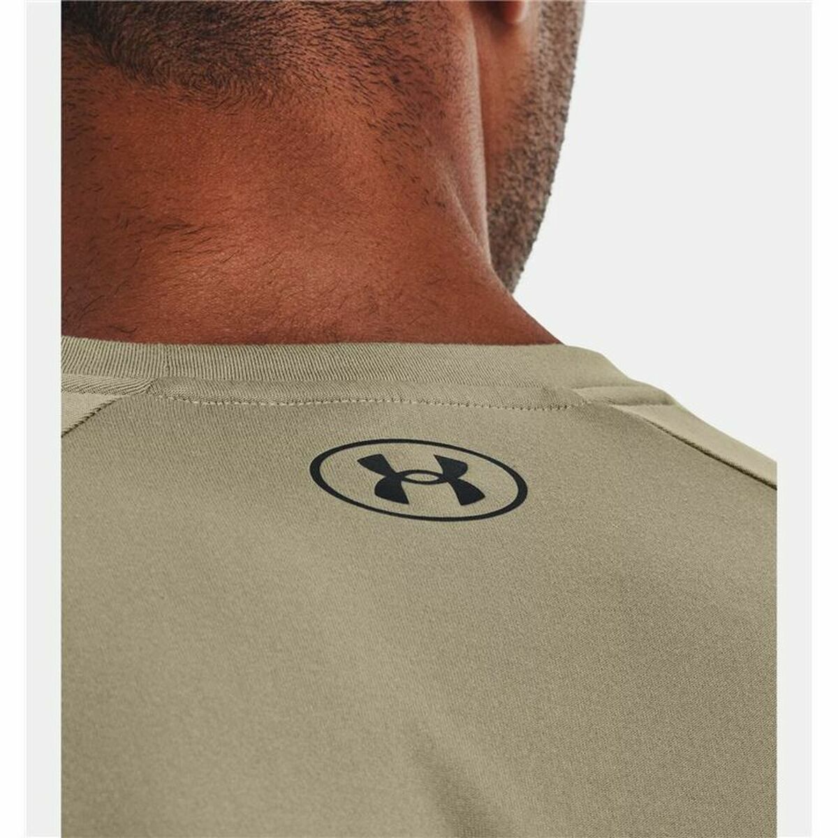 T-Shirt met Korte Mouwen Under Armour Wordmark Groen