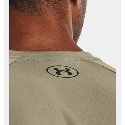 T-Shirt met Korte Mouwen Under Armour Wordmark Groen
