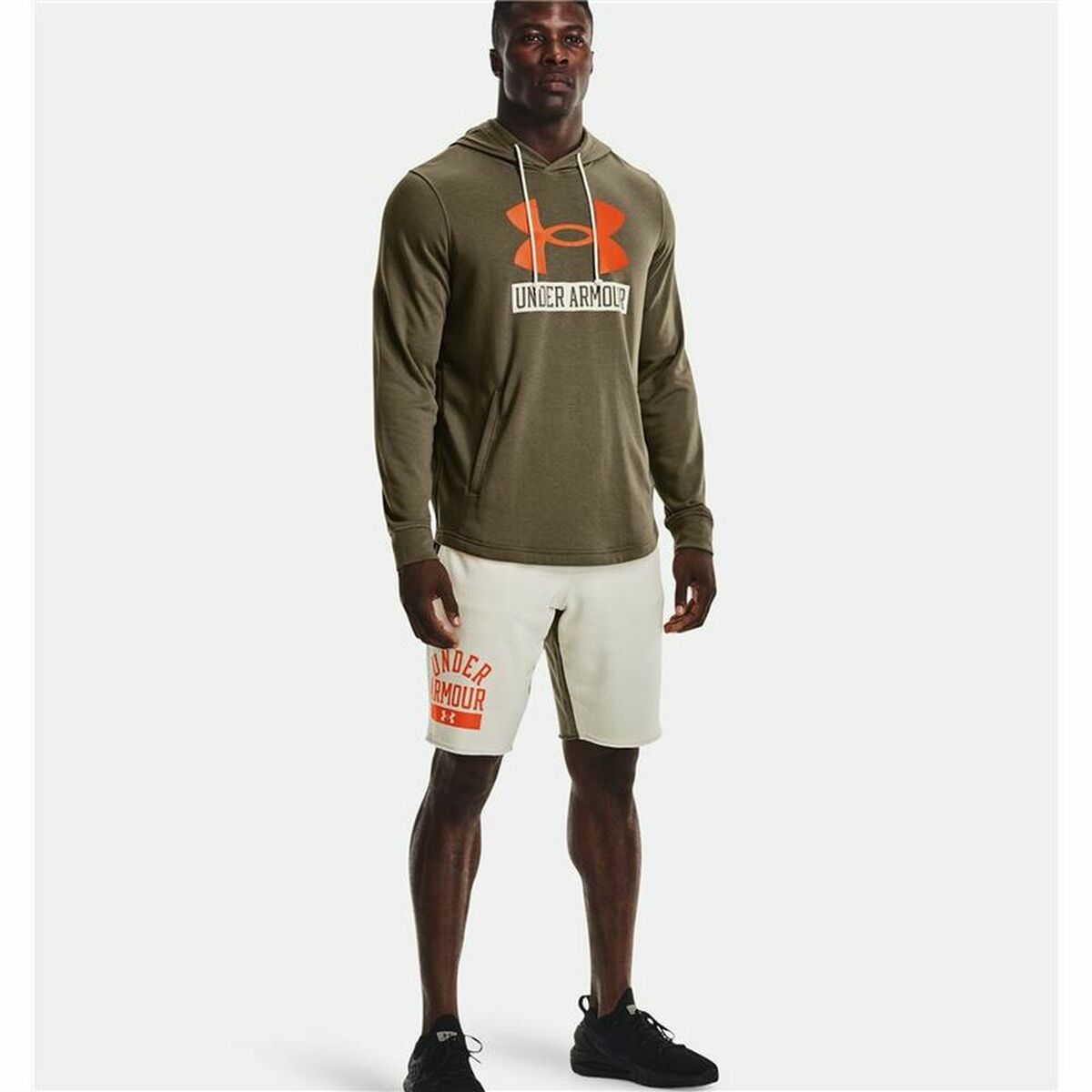 Herenhoodie Under Armour  Hoodie  Kaki