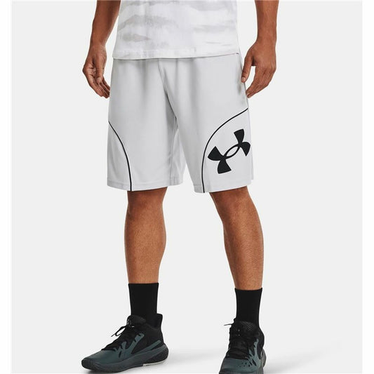 Sportbroekje voor heren Under Armour Perimeter 28 cm Wit Mannen