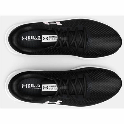 Sportschoenen voor Kinderen Under Armour  Charged Pursuit 3 Zwart