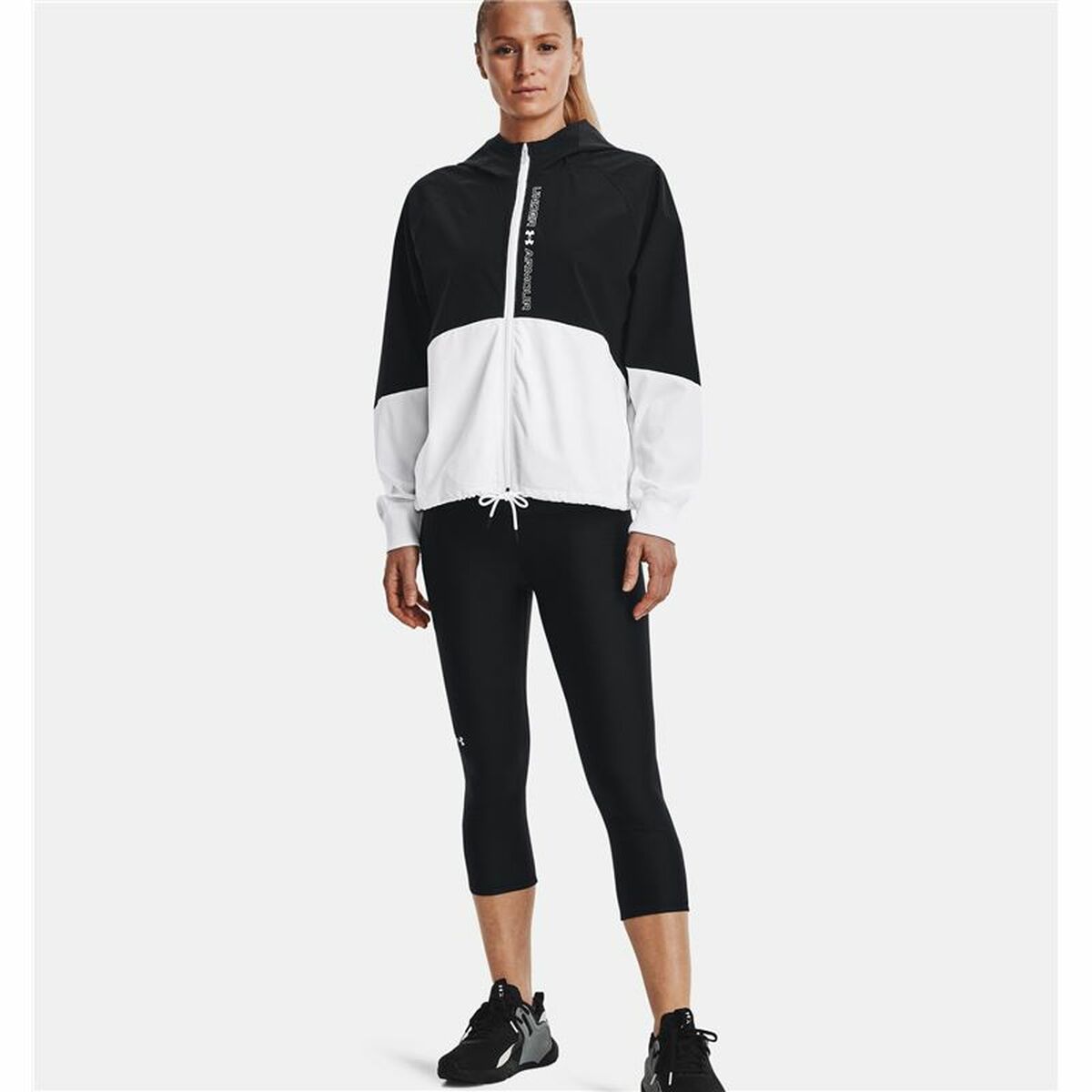 Sportjack voor dames Under Armour Zwart