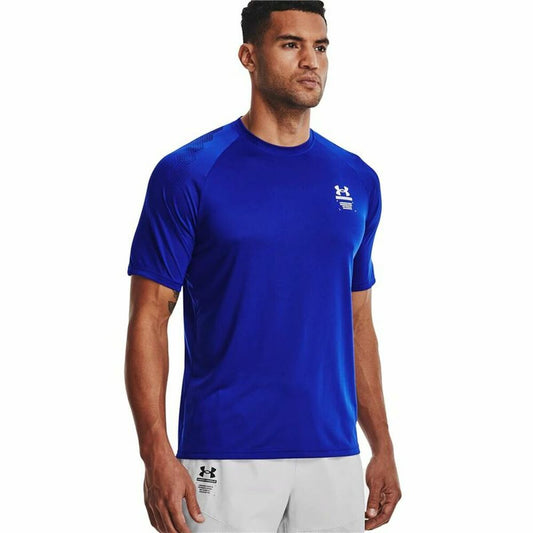 Heren-T-Shirt met Korte Mouwen Under Armour Print