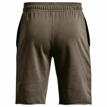 Broeken voor Volwassenen Under Armour  Rival Terry Mannen Olijf