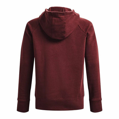 Dameshoodie Under Armour Rival Fleece Kastanjebruin