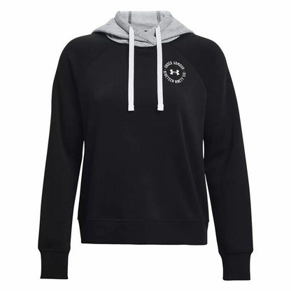 Herenhoodie Under Armour Rival Fleece CB Zwart