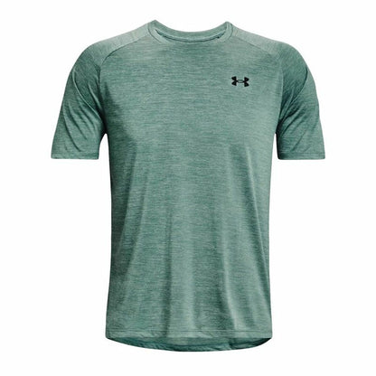 Heren-T-Shirt met Korte Mouwen Under Armour Tech 2.0 Groen