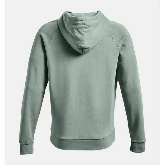 Herenhoodie Under Armour Rival Big Logo Groen