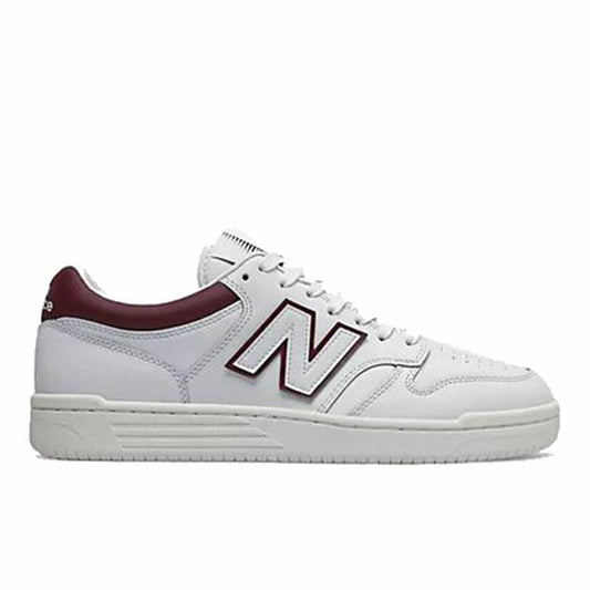 Sportschoenen voor heren New Balance 480 Wit Donkerrood
