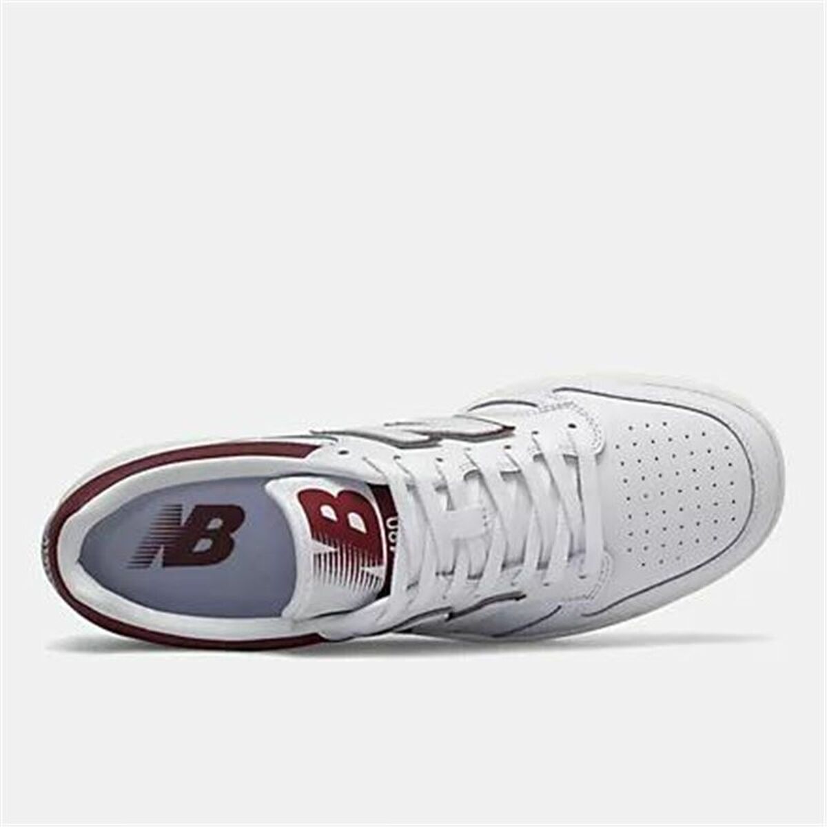 Sportschoenen voor heren New Balance 480 Wit Donkerrood