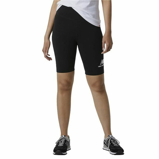 Sportleggings New Balance Essentials Stacked Fitted Zwart