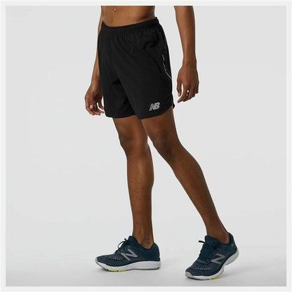 Sportbroekje voor heren New Balance Impact Run 7" Zwart