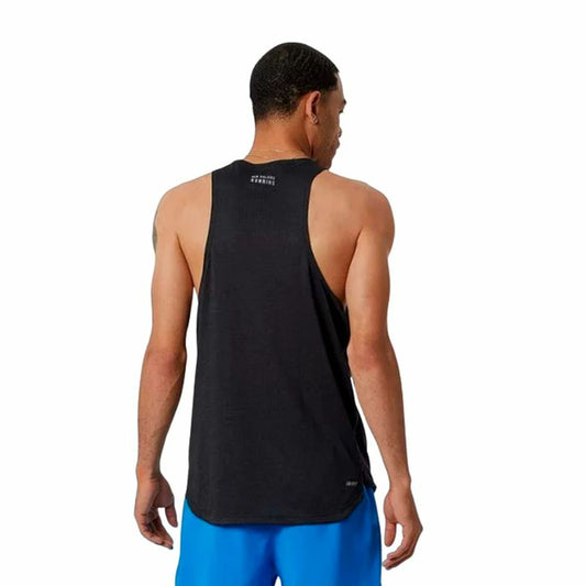 Tank Top Heren New Balance Impact Run Zwart
