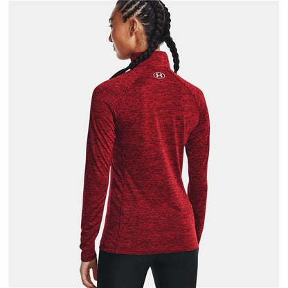 Damessweater zonder Capuchon Under Armour Tech Twist Donkerrood