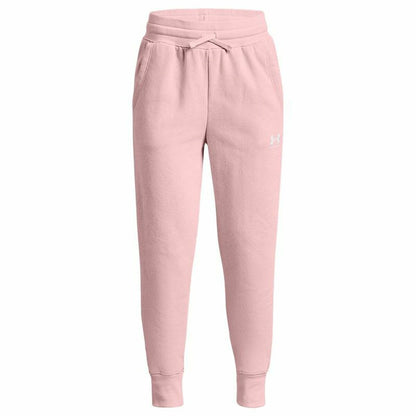 Kindertrainingspak Broek Under Armour Rival Fleece Roze