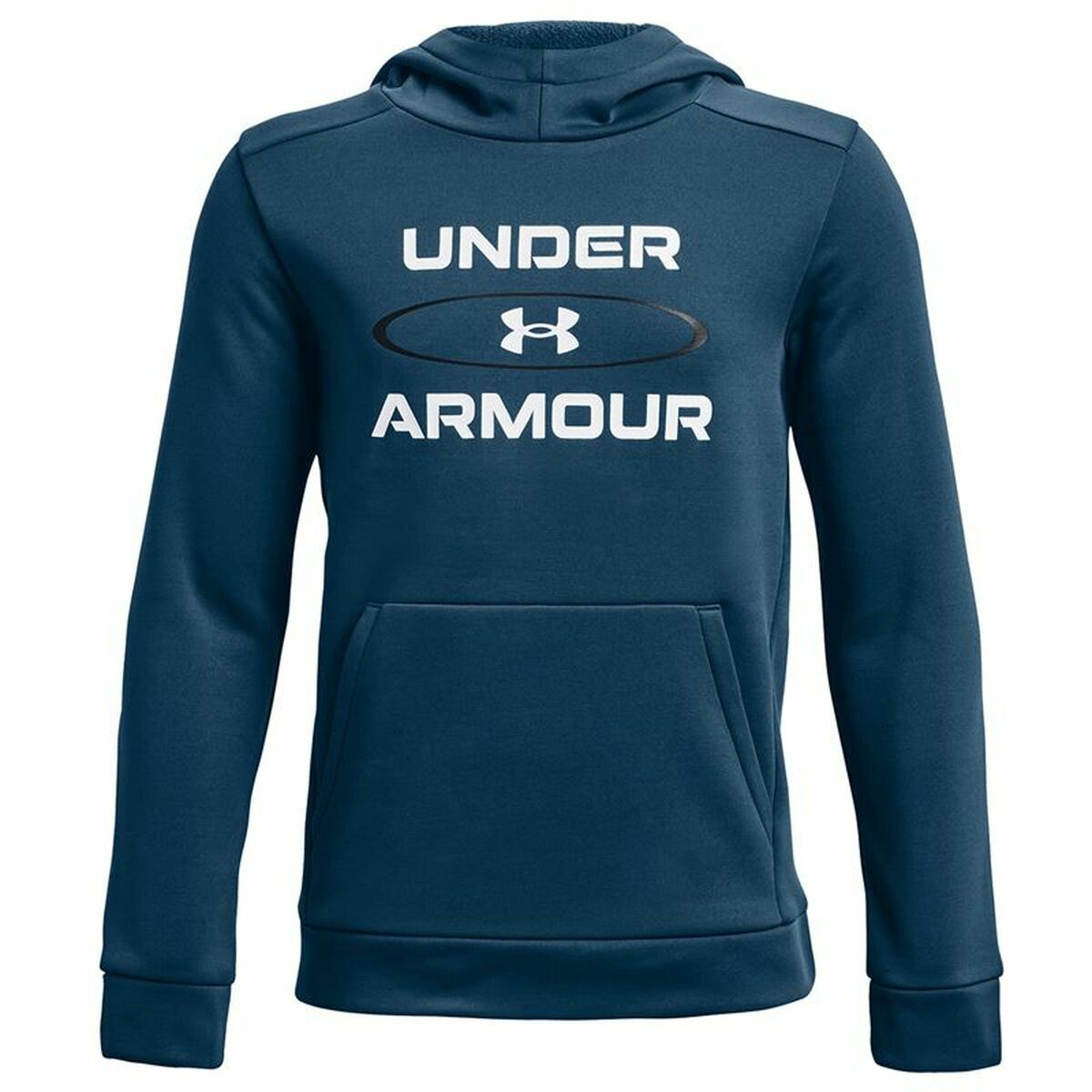 Kinderhoodie Under Armour Fleece Graphic Blauw