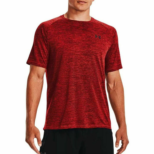 Sport T-shirt Korte Mouwen Under Armour Tech™ 2.0 Rood