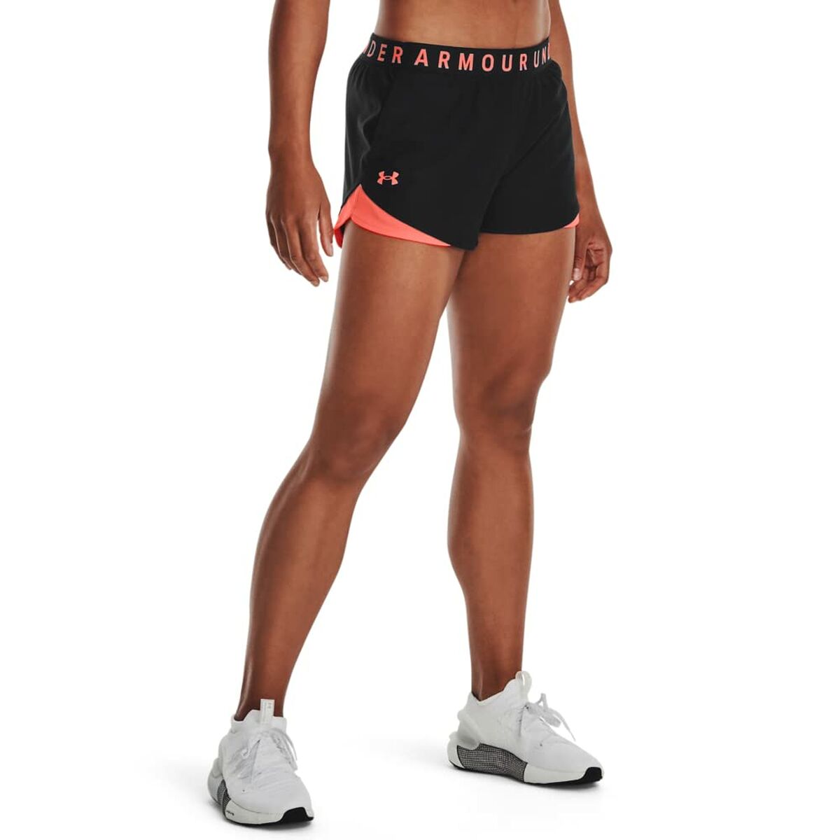 Sportbroeken voor Dames Under Armour Play Up  Zwart