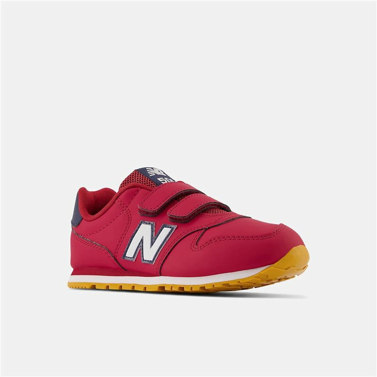Casual Kindersneakers New Balance 500 Hoop Look Donkerrood