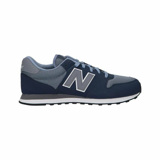 Casual Herensneakers New Balance 500 Donkerblauw