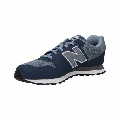 Casual Herensneakers New Balance 500 Donkerblauw