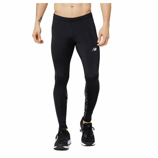 Sportleggings voor Heren New Balance Reflective Accelerate Zwart